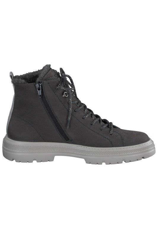 Paul Green Stiefelette Nubukleder Iron Warmfutter