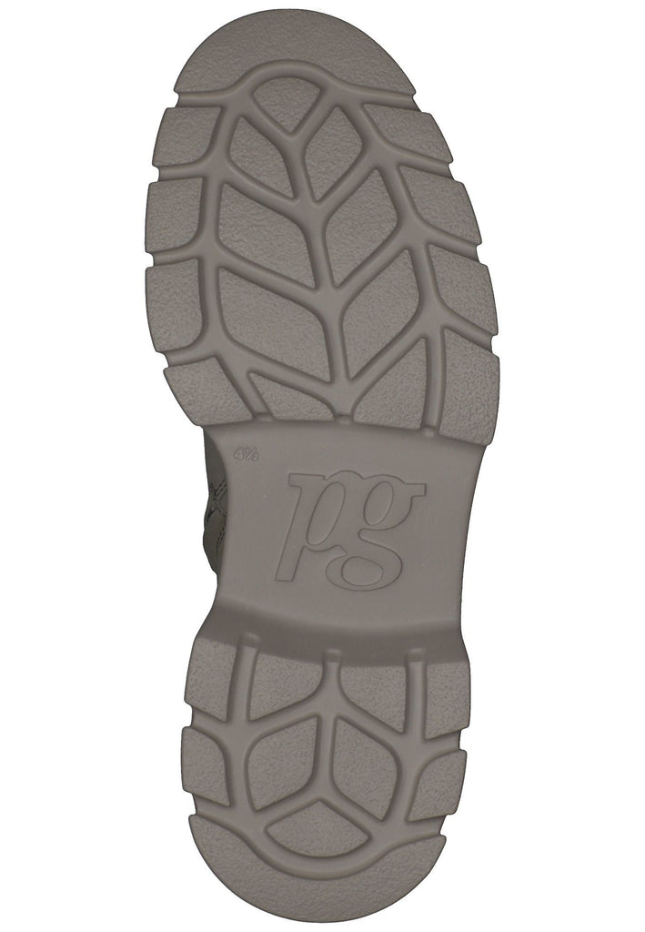 Paul Green Stiefelette Nubukleder Olive