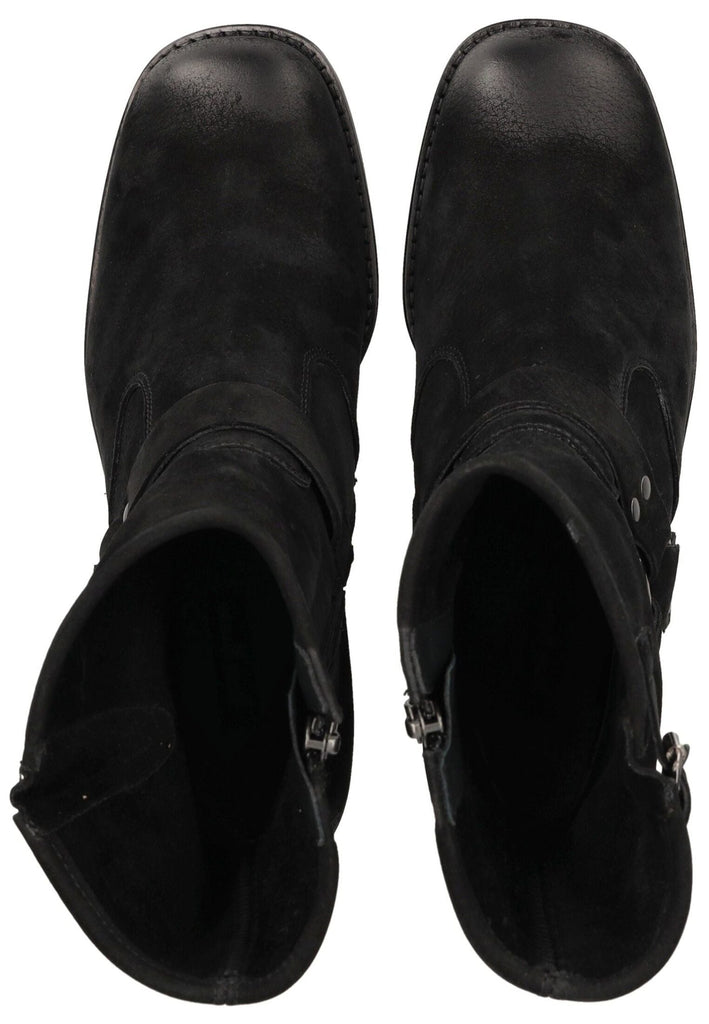 Paul Green Stiefelette Nubukleder Schwarz