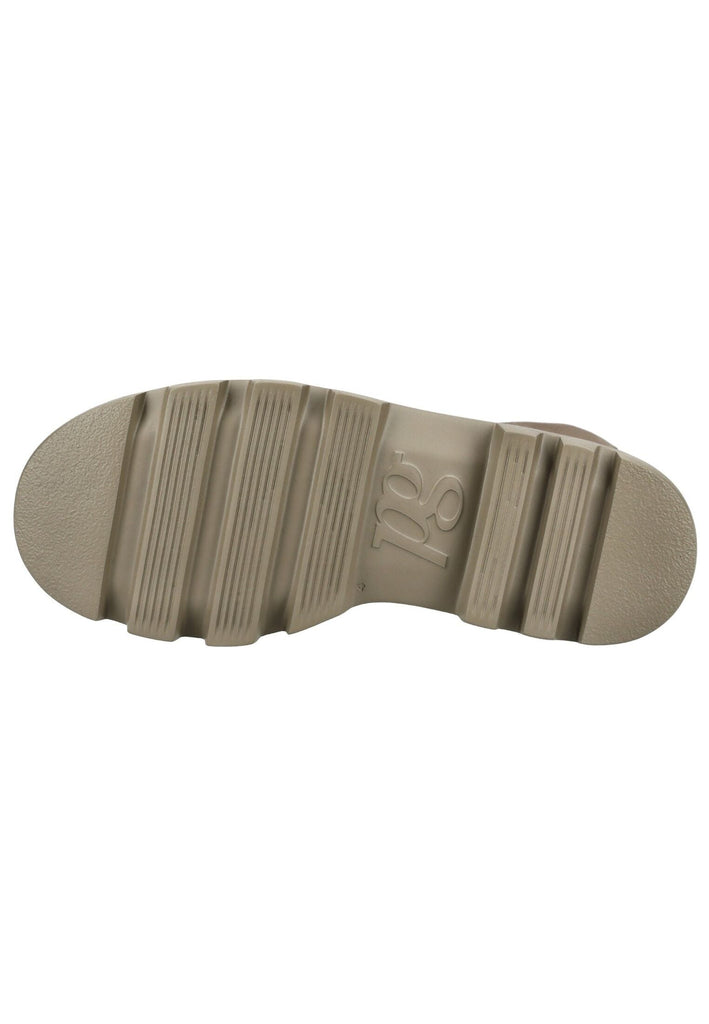 Paul Green Stiefelette Nubukleder Taupe