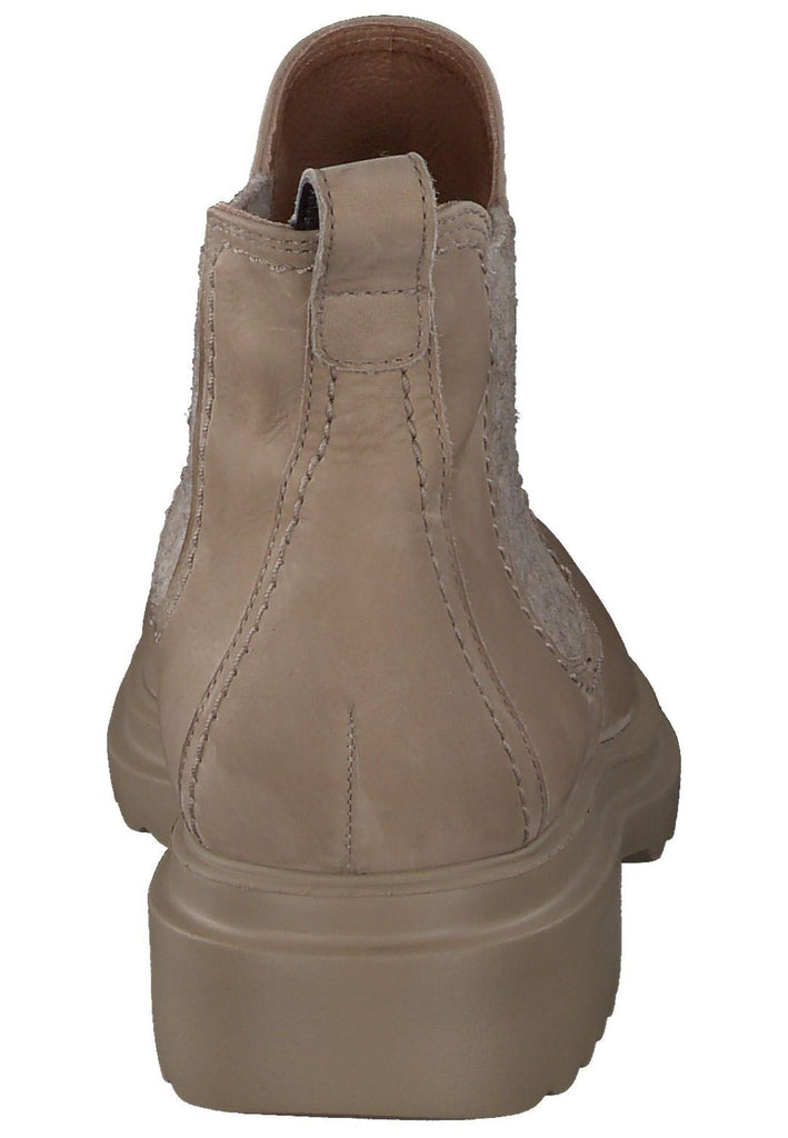 Paul Green Stiefelette Nubukleder/Textil Beige