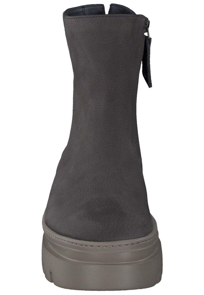 Paul Green Stiefelette Nubukleder/Textil Grau