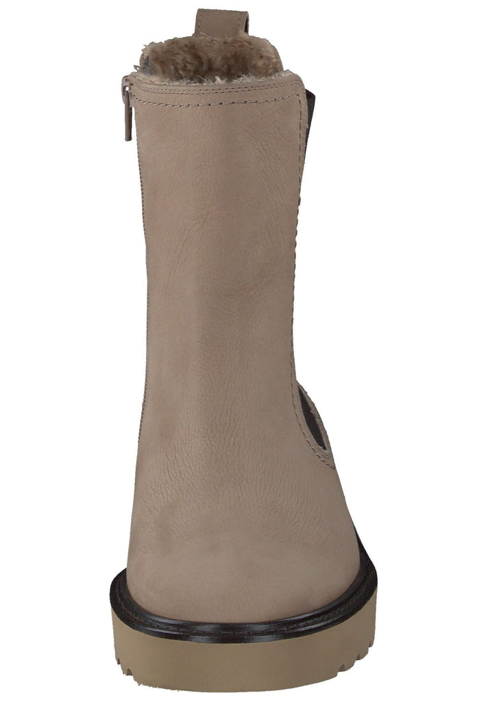 Paul Green Stiefelette Nubukleder/Textil Hellbraun Warmfutter