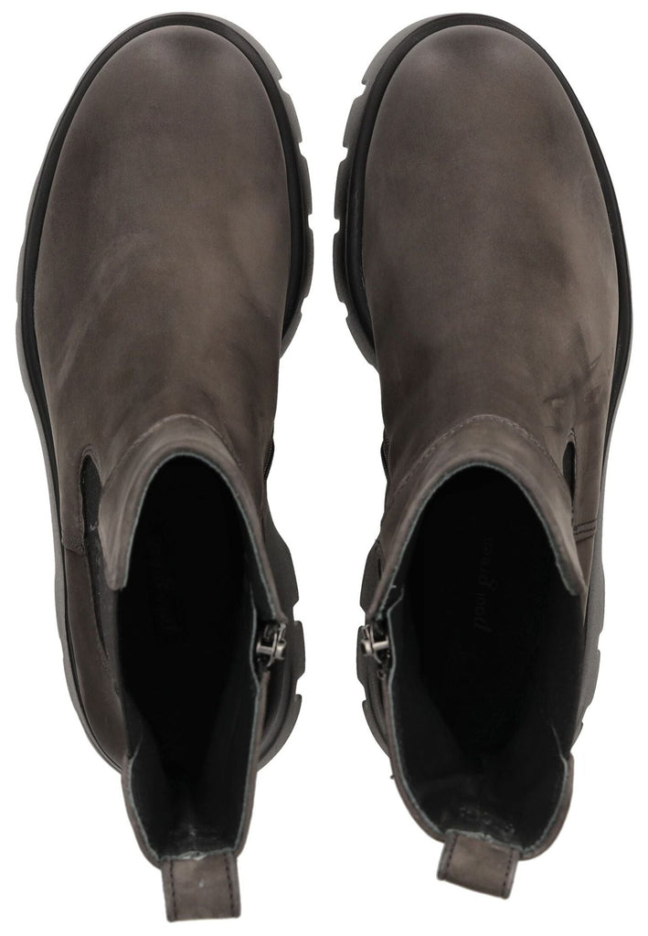Paul Green Stiefelette Nubukleder/Textil Iron