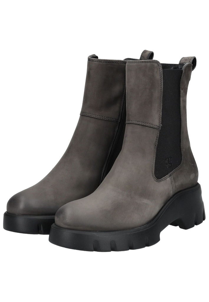 Paul Green Stiefelette Nubukleder/Textil Iron