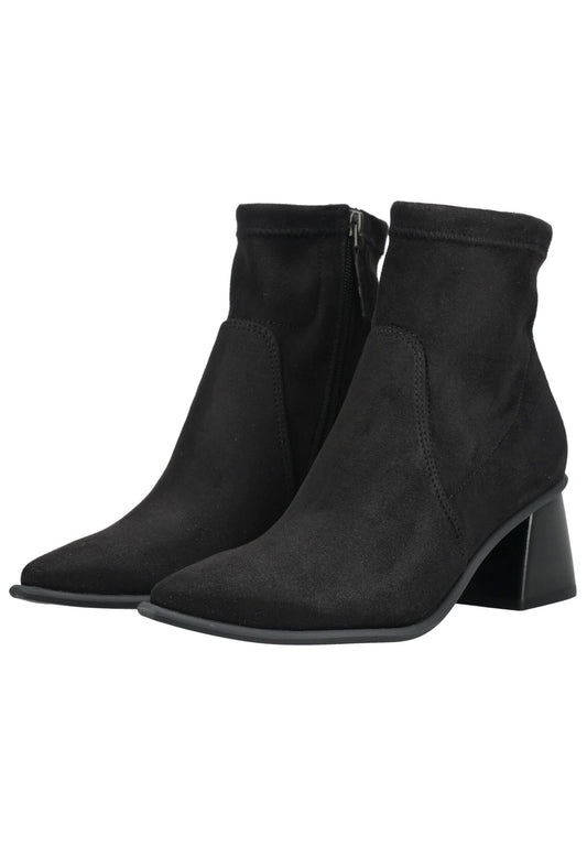 Paul Green Stiefelette Textil Schwarz