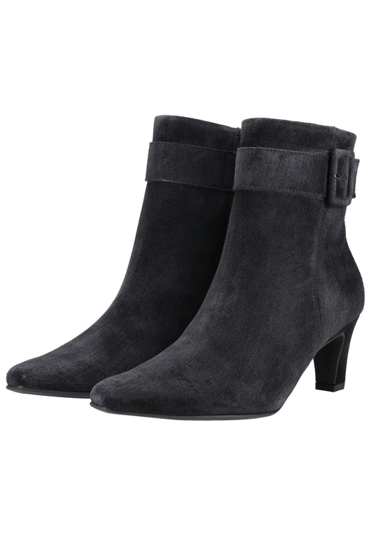 Paul Green Stiefelette Veloursleder Ocean