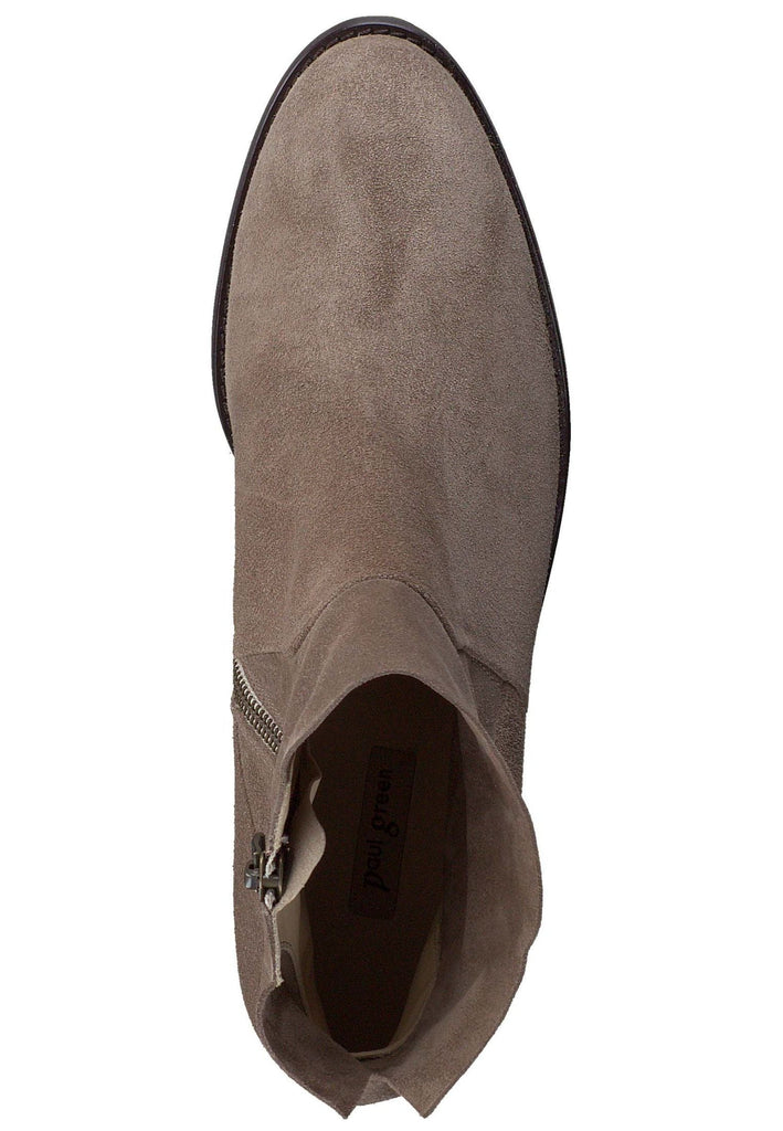 Paul Green Stiefelette Veloursleder Reh