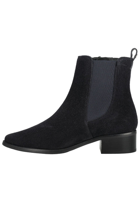 Paul Green Stiefelette Veloursleder/Textil Ocean