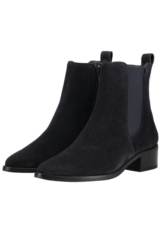 Paul Green Stiefelette Veloursleder/Textil Ocean