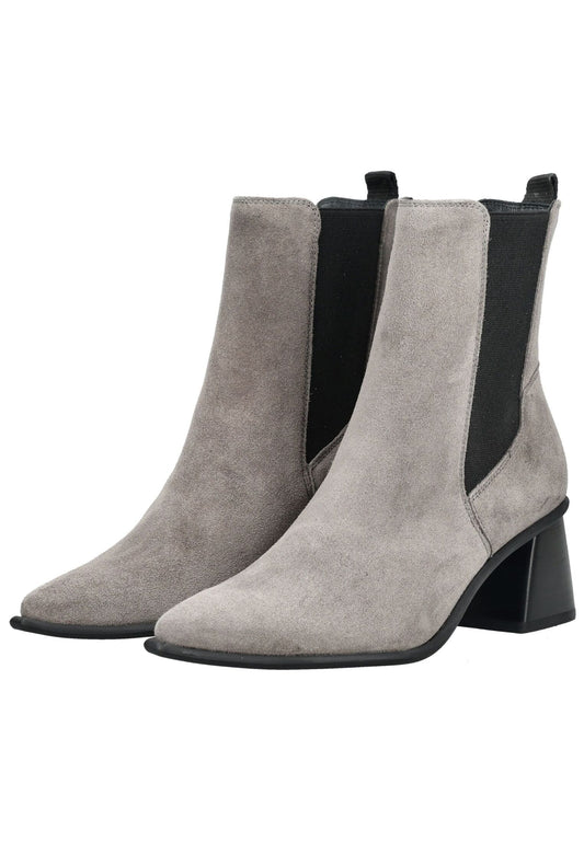 Paul Green Stiefelette Veloursleder/Textil Titan