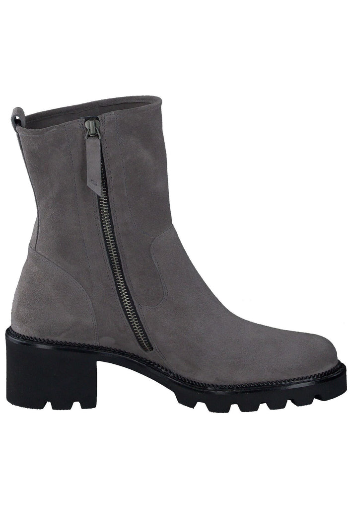 Paul Green Stiefelette Veloursleder Titan