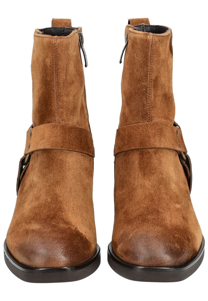 Paul Green Stiefelette Veloursleder Toffee