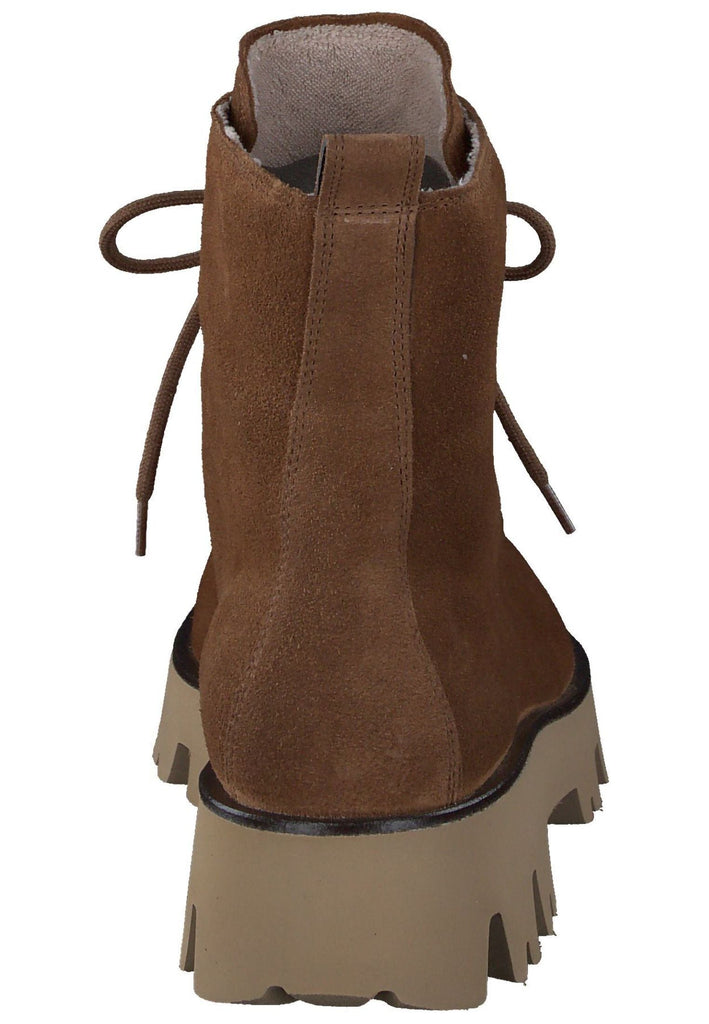 Paul Green Stiefelette Veloursleder Toffee