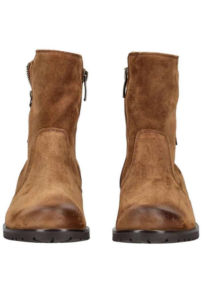 Paul Green Stiefelette Veloursleder toffee Warmfutter