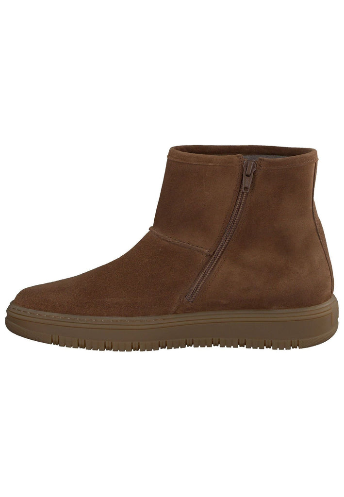 Paul Green Stiefelette Veloursleder Toffee Warmfutter