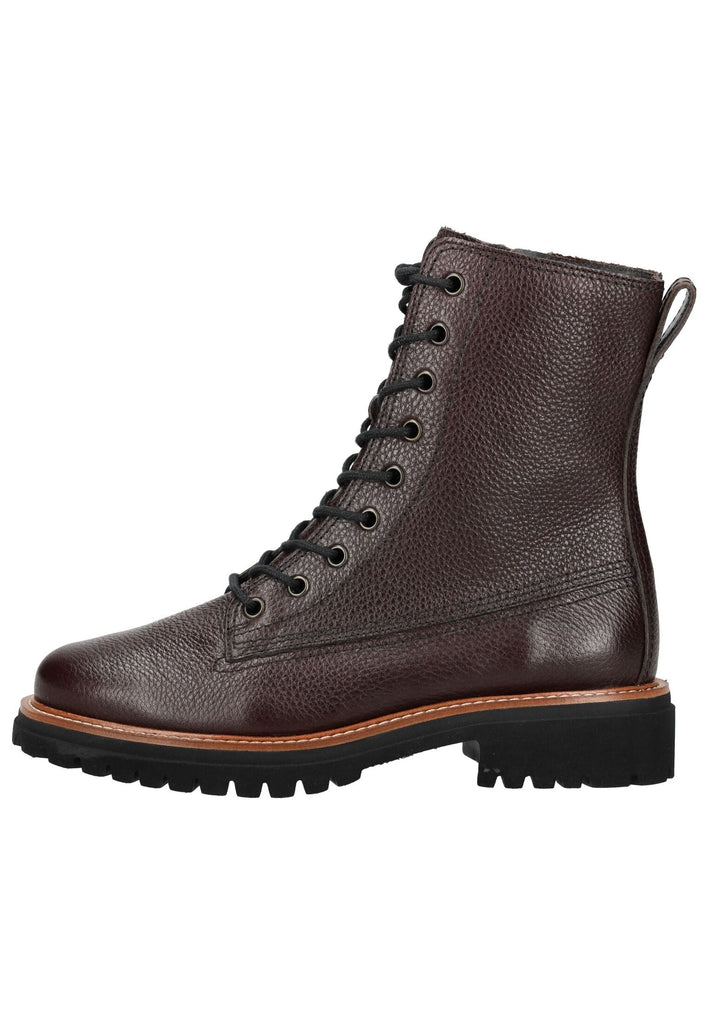 Stiefeletten Paul Green Stiefelette Glattleder Braun