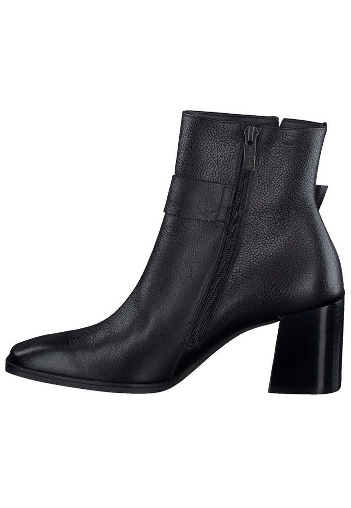 Stiefeletten Paul Green Stiefelette Glattleder Schwarz