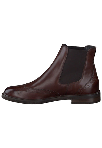 Stiefeletten Paul Green Stiefelette Leder/Textil Saddle