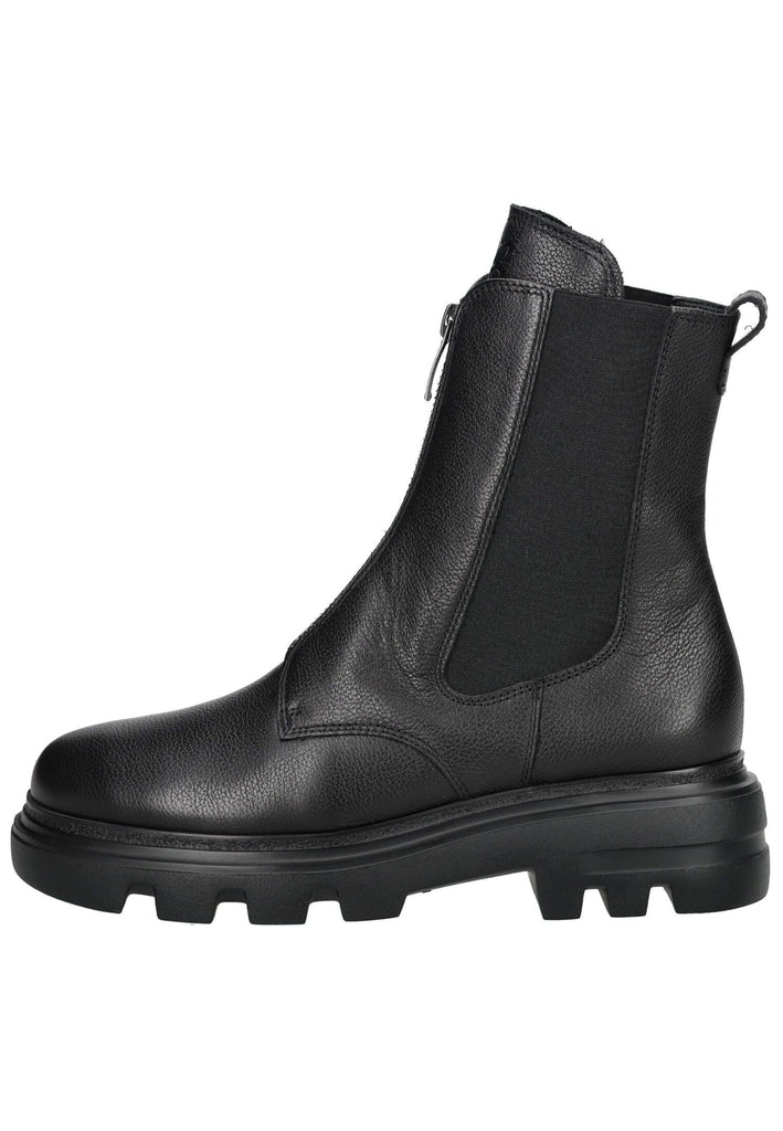 Stiefeletten Paul Green Stiefelette Leder/Textil Schwarz