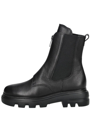 Stiefeletten Paul Green Stiefelette Leder/Textil Schwarz