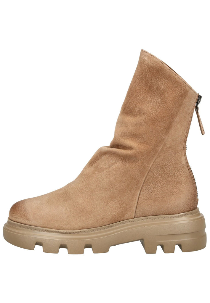 Stiefeletten Paul Green Stiefelette Nubukleder Tan