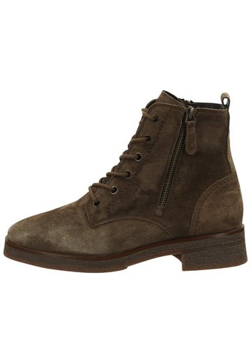 Stiefeletten Paul Green Stiefelette Veloursleder Erde