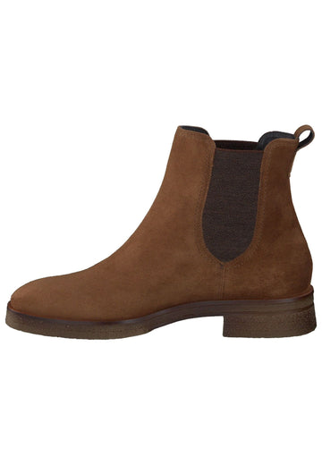 Stiefeletten Paul Green Stiefelette Veloursleder/Textil Toffee