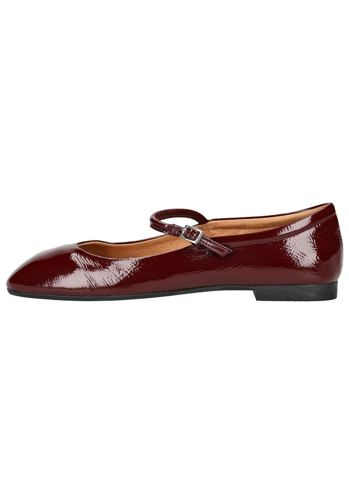 Pavement Ballerinas Leder Bordeaux