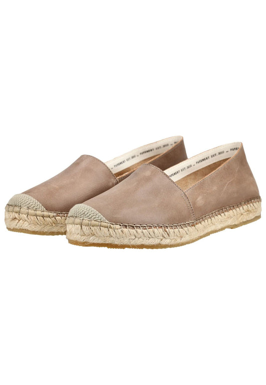 Pavement Halbschuhe Leder Taupe