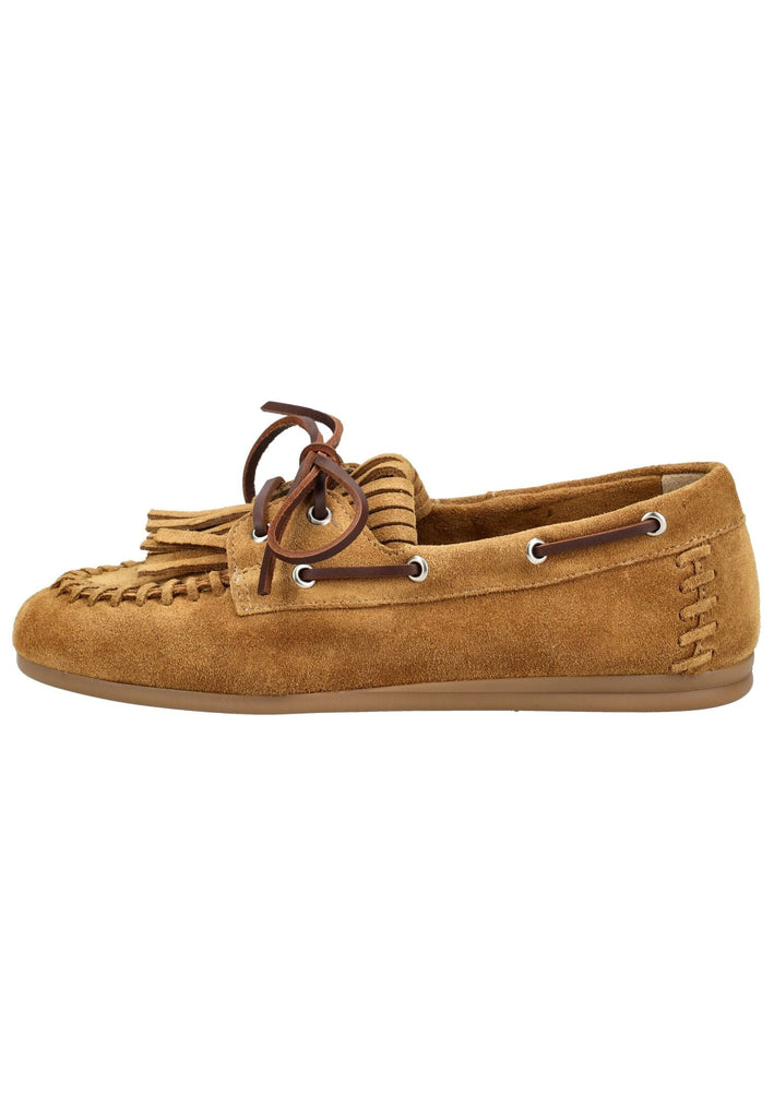 Halbschuhe Pavement Halbschuhe Veloursleder Tan