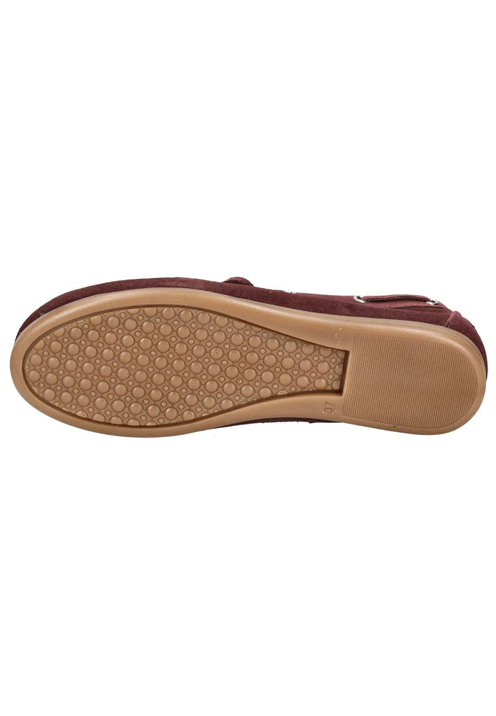 Pavement Halbschuhe Veloursleder Bordeaux