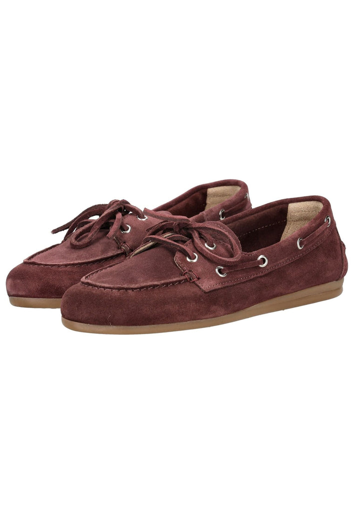 Pavement Halbschuhe Veloursleder Bordeaux