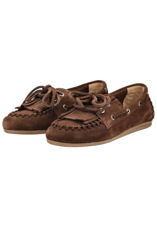 Pavement Halbschuhe Veloursleder Braun