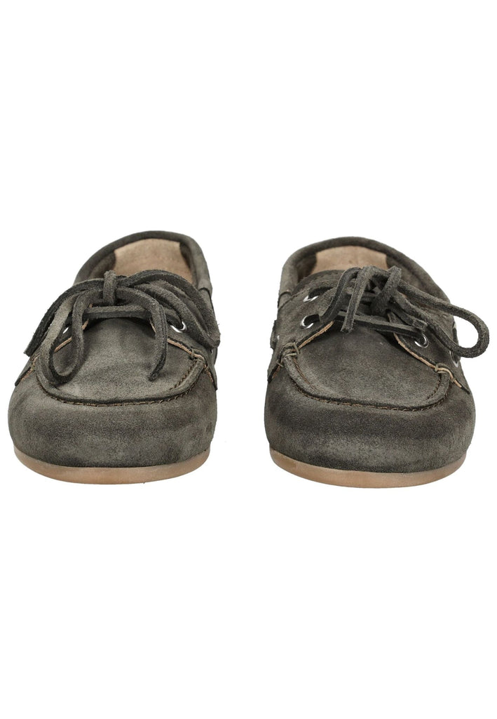 Pavement Halbschuhe Veloursleder Dunkelgrün