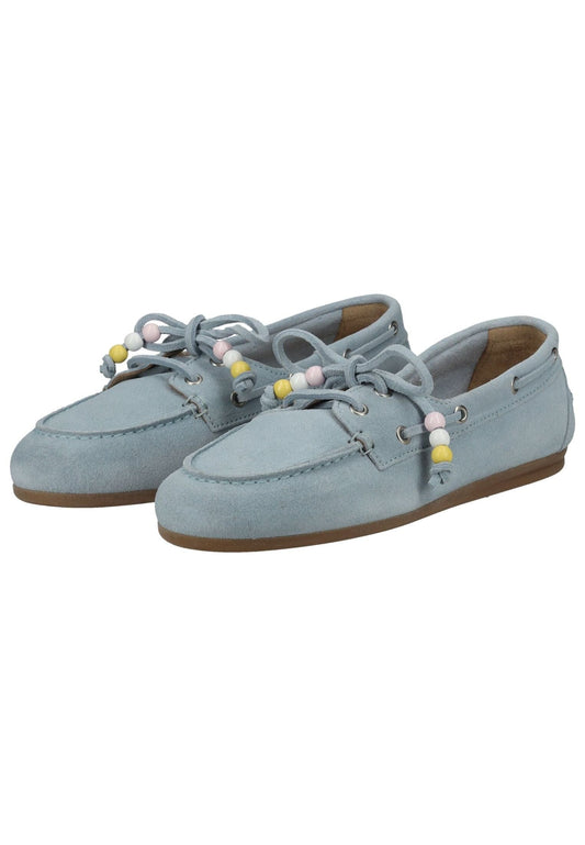 Pavement Halbschuhe Veloursleder Hellblau
