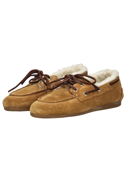 Pavement Halbschuhe Veloursleder/Mesh Tan Warmfutter