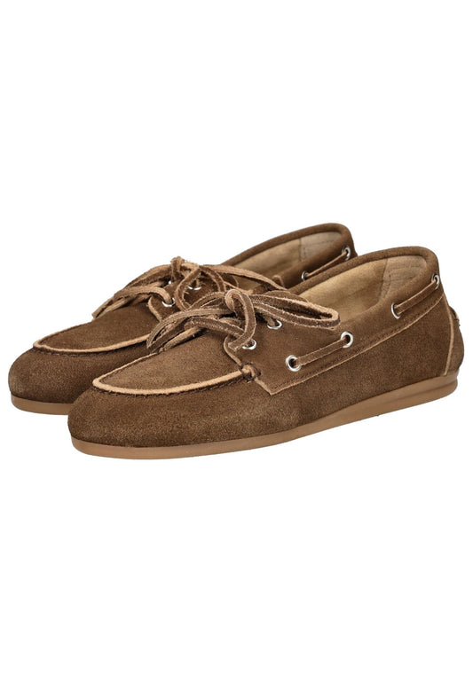 Pavement Halbschuhe Veloursleder Mittelbraun