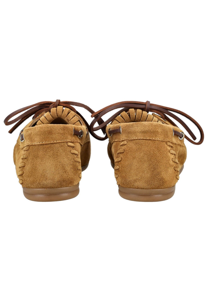 Pavement Halbschuhe Veloursleder Tan