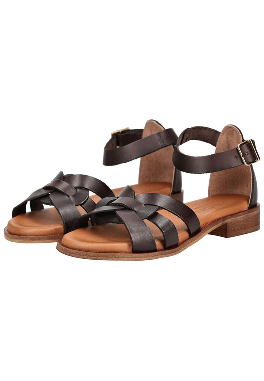 Pavement Sandalen Leder Braun