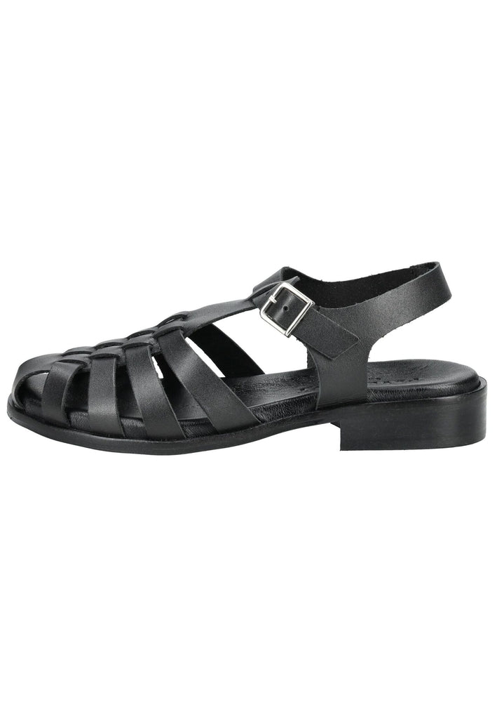 Pavement Sandalen Leder Schwarz