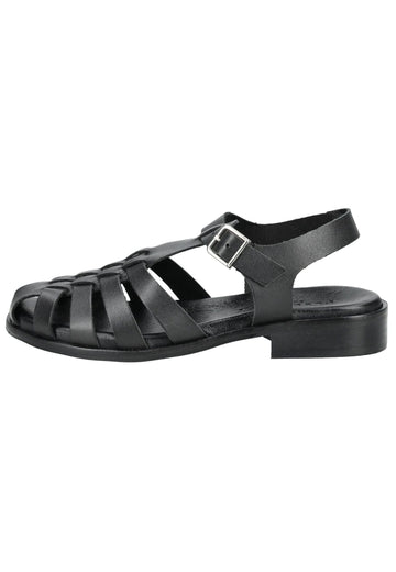 Pavement Sandalen Leder Schwarz