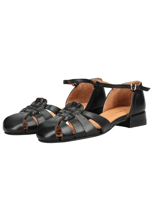 Pavement Sandalen Leder Schwarz