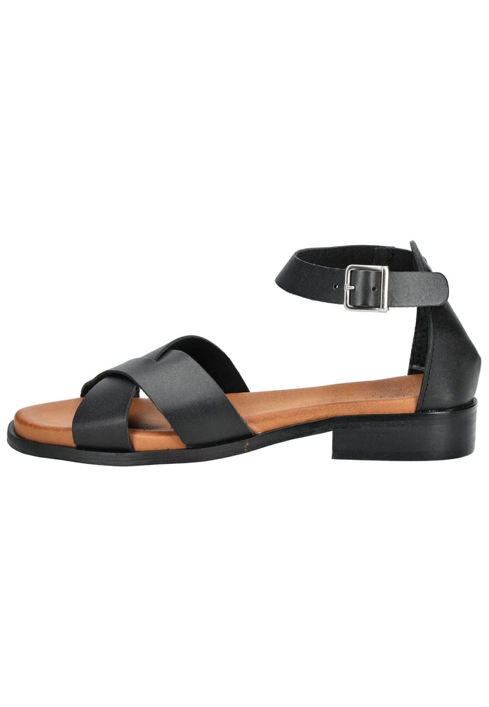 Pavement Sandalen Leder Schwarz/Braun