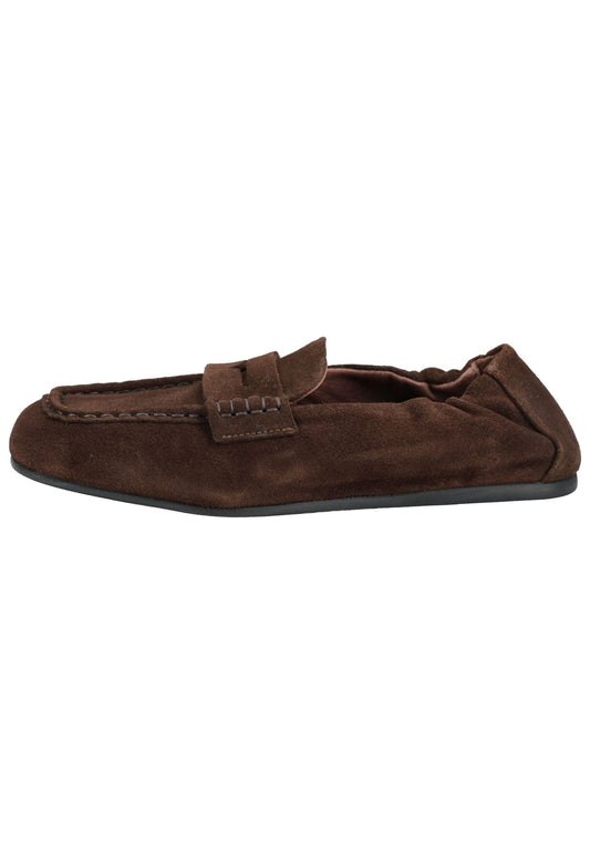 Pavement Slipper Leder Dunkelbraun