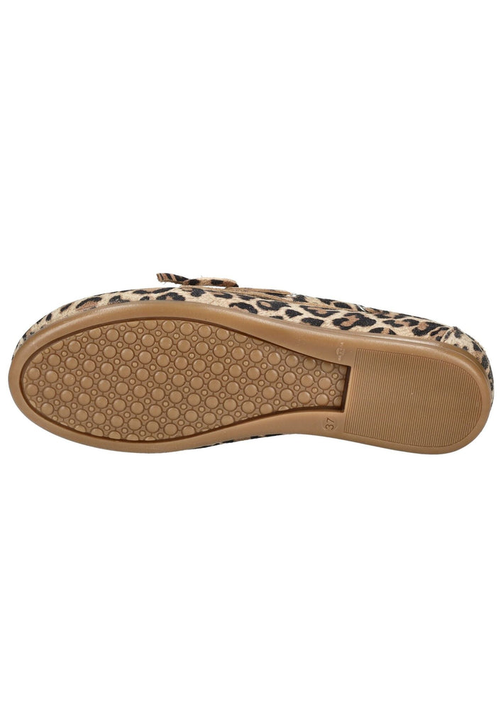 Pavement Slipper Leder Leopard