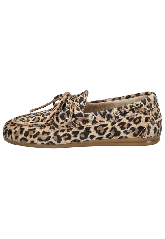 Pavement Slipper Leder Leopard