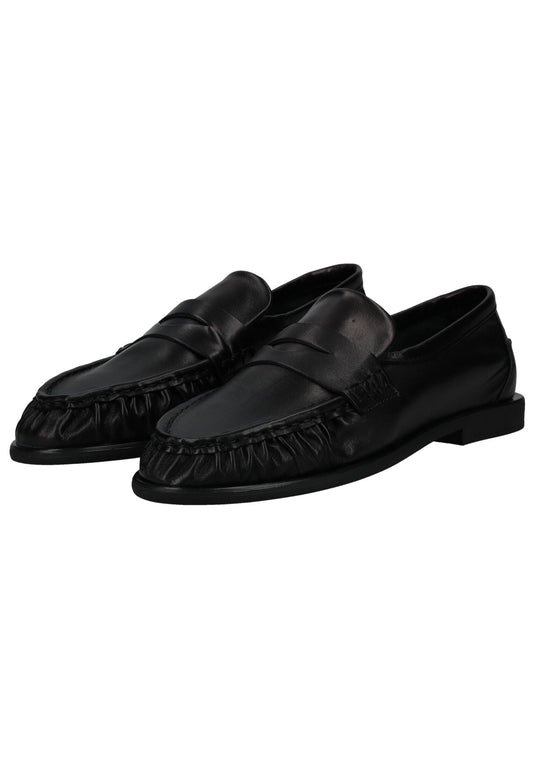 Pavement Slipper Leder Schwarz