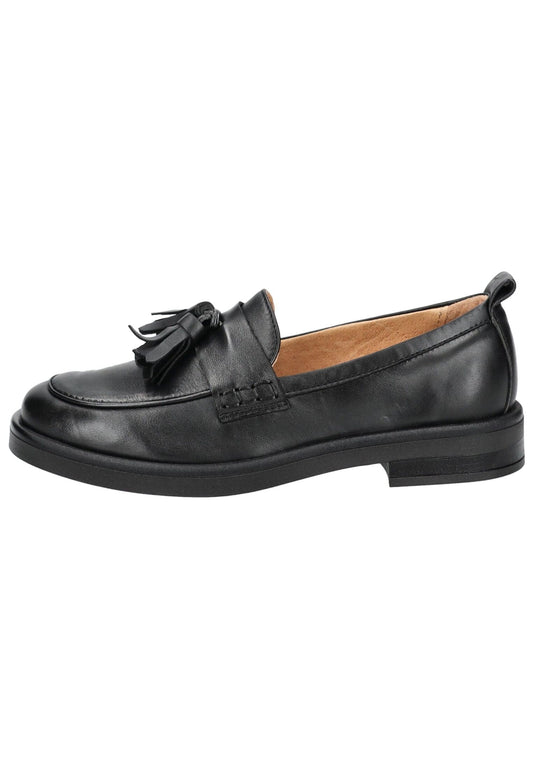 Pavement Slipper Leder Schwarz