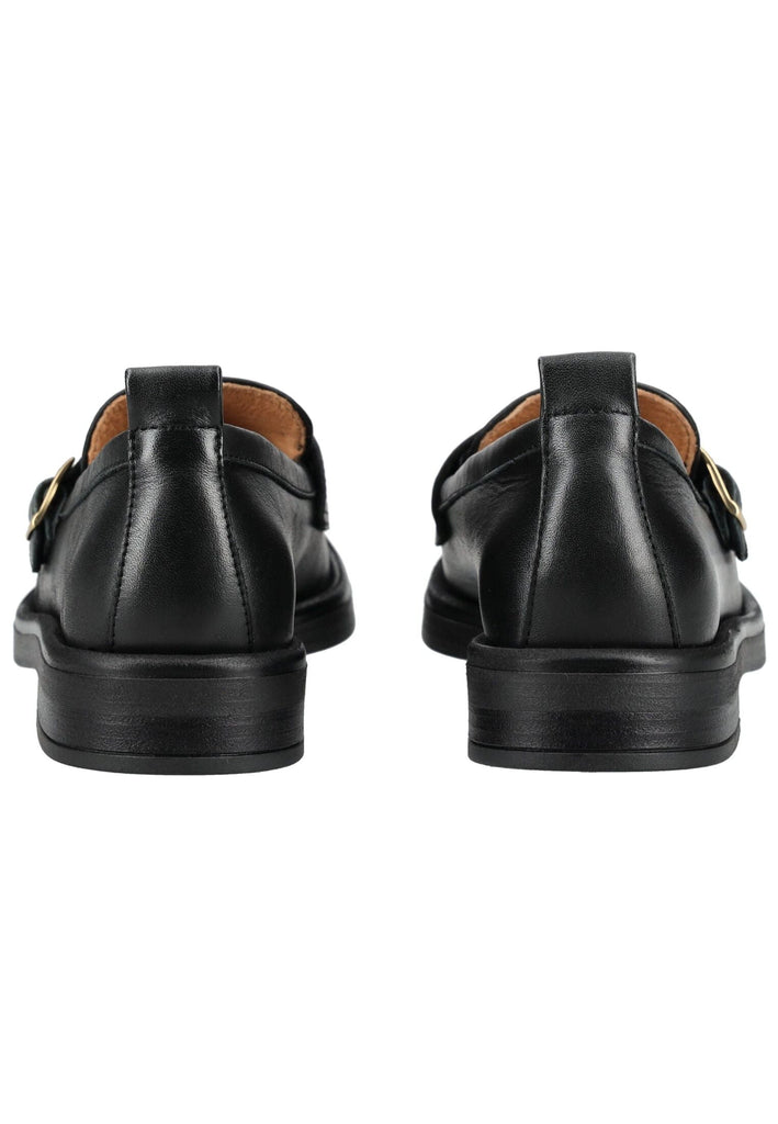 Pavement Slipper Leder Schwarz/Gold